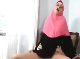 Muslim girl funking