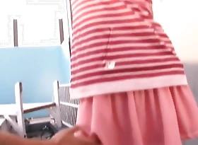 Japanese girl connected with spandex shorts(some1 please tell me her name)
