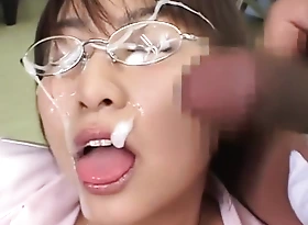 Japanese rendezvous secretary bukkake