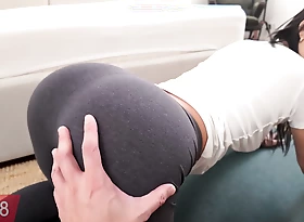 Throbbing petite Dolly Orchid's tight Asian pussy in wild Hong Kong casting creampie, yoga-flexed and dripping with raw lust.