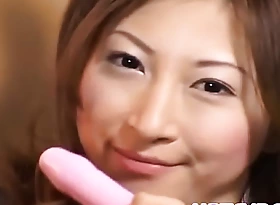 Chihiro Hara shows off arresting pussy masturbation - More at hotajp com
