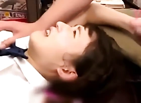 Japanese student girls druged by strangers in the bookstore