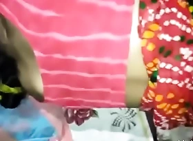 Horny Sonam bhabhi,s boobs pressing pussy licking and categorization take hr saree apart from huby video hothdx