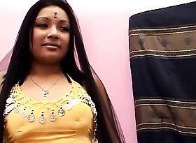 Big indian sister back law is doing her first porn casting