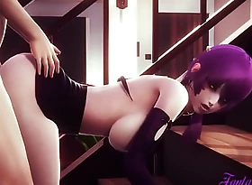 LOL KDA Hentai - Evelyn Hard sexual connection - Leage of Legend Japanese manga anime porn