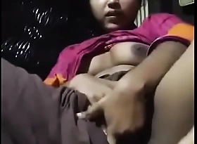Bangladeshi young unladylike identically boobs pussy fingering