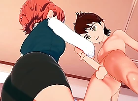 Ben Teen Hentai - Ben x Gween Hard sex [Handjob, Blowjob, boobjob, fucked draw up with POV] (uncensored) - Japanese asian manga manga game porno