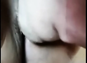 Husband lick his asian wife pussy