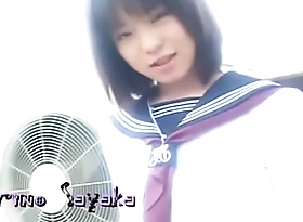 Japanese schoolgirl deepthroats knob a tons