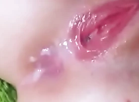 Get wet colour up rinse was pussy of close up masturbation ‼ ︎08