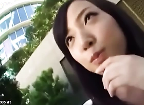 Japanese random girl accepts to fuck in hotel