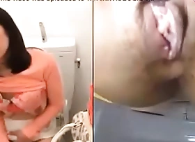Japanese Caught Masturbating In The Public Toilet 1 Hot