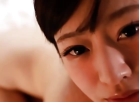 Japanese idol Kanon Momojiri virtual sex glaze in HD