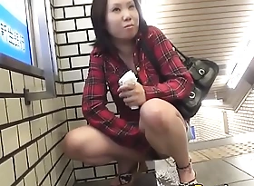 Asian pees in public building