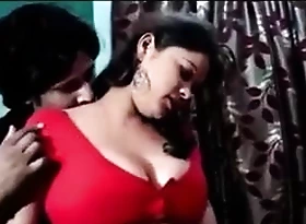 Hot aunty fling with driver
