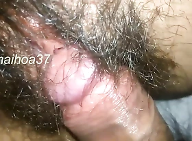 Asia's hairiest wet crack