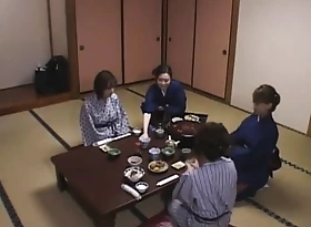 Horny Japanese chick Yui Matsuno, Sakura Sakurada in Stupefying Lesbian/Rezubian, Masturbation/Onanii JAV instalment