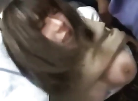 Busty Japanese Fucked in the Public Bus