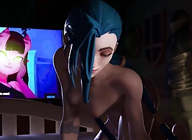 League of Legends - Night Time TV with Witchcraft (Nude Version) (Animation with Sound)