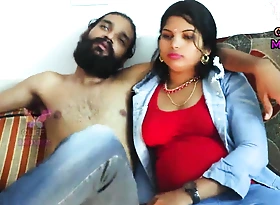 Indian aunty has sex encircling boy join in the matter of