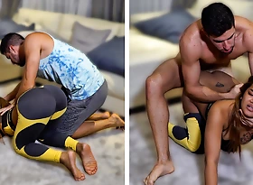 Dispirited Thai Teen Yoga Student Gets Fucked By Will not single out for Teacher