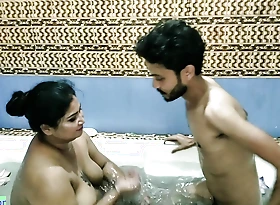 Beautiful Big breast Bhabhi Erotic hot Mating with young Devar! Desi Mating