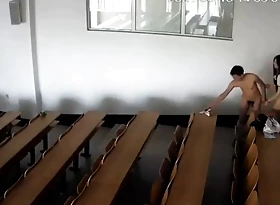 Chinese university classroom thing embrace