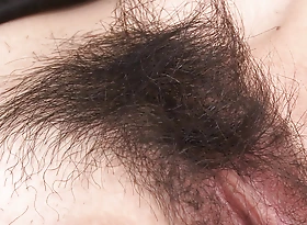 JAPANESE SEXY BAE GETS HAIRY PUSSY DRILLED BY A HUGE COCK