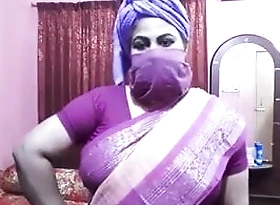 Desi aunty sex talk, Didi teaches be worthwhile for erotic going to bed