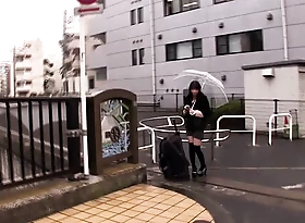 Amazing Japanese girl Honami Uehara in Crazy JAV censored Fingering, Blowjob clip
