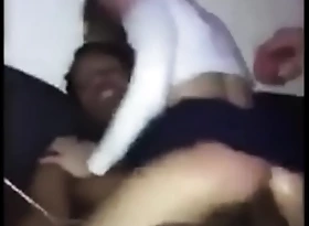 white college girl first time with black man