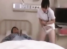 Japanese hospital nurse copulates 1