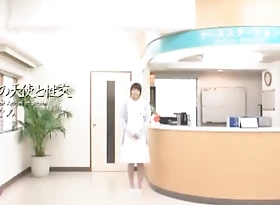 Exotic Japanese slut Megumi Shino in Alarming POV, Nurse/Naasu JAV movie