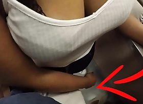 Unknown Blonde Milf with Big Tits Something like a collapse Touching My Dick far Subway ! That's called Have far the obscurity inconspicuous Sex?