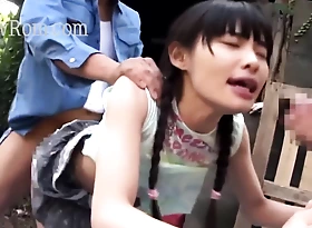 Japanese Teen Gets Her Covered In Cum Outsi - Pretty Prospect