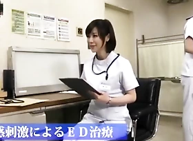 Detach from Japanese girl Kotone Amamiya in Crazy Medical, Threesomes JAV scene