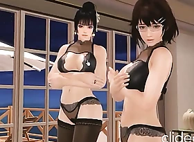 gameplay con mod desnudos chicas de Doax Luna y Tsukushi