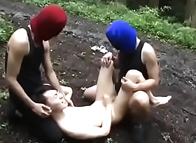 japanese fucked in a wood