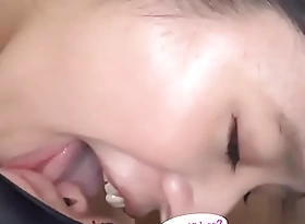 Japanese East Tongue Spit Exposure Nose Wipe the floor with Sucking Giving a kiss Handjob amulet - More at fetish-master porn dusting