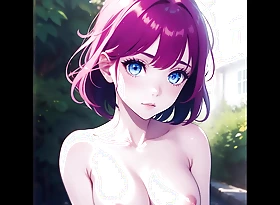 Naked anime girls compilation. Uncensored manga girls