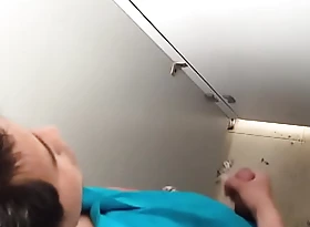 Asian crony caught jerking in the Gents 6