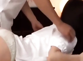 Schoolgirl japanese massage and fucked 001