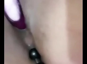 Double bottomless pit regarding vibrating dildo and anal Chinese beads on touching enjoy liberally while I record her and bring to an end as one is told on touching her send tears